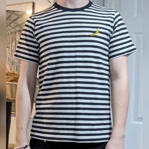 Uniqlo x Andy Warhol Collab Striped Banana T-shirt